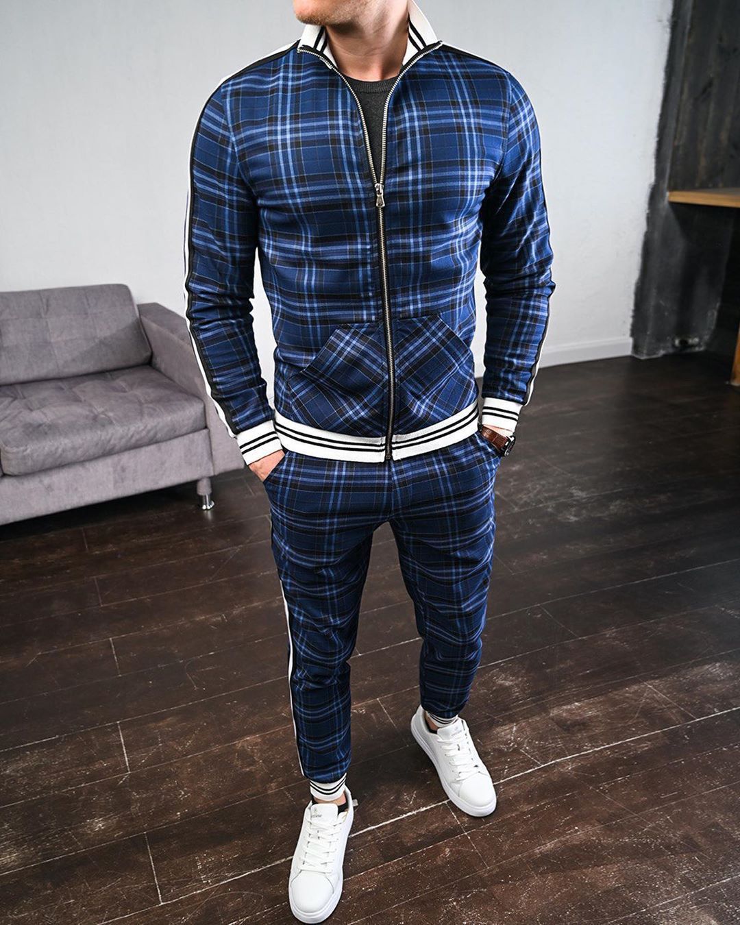 New European And American Fashion Casual Suit Men