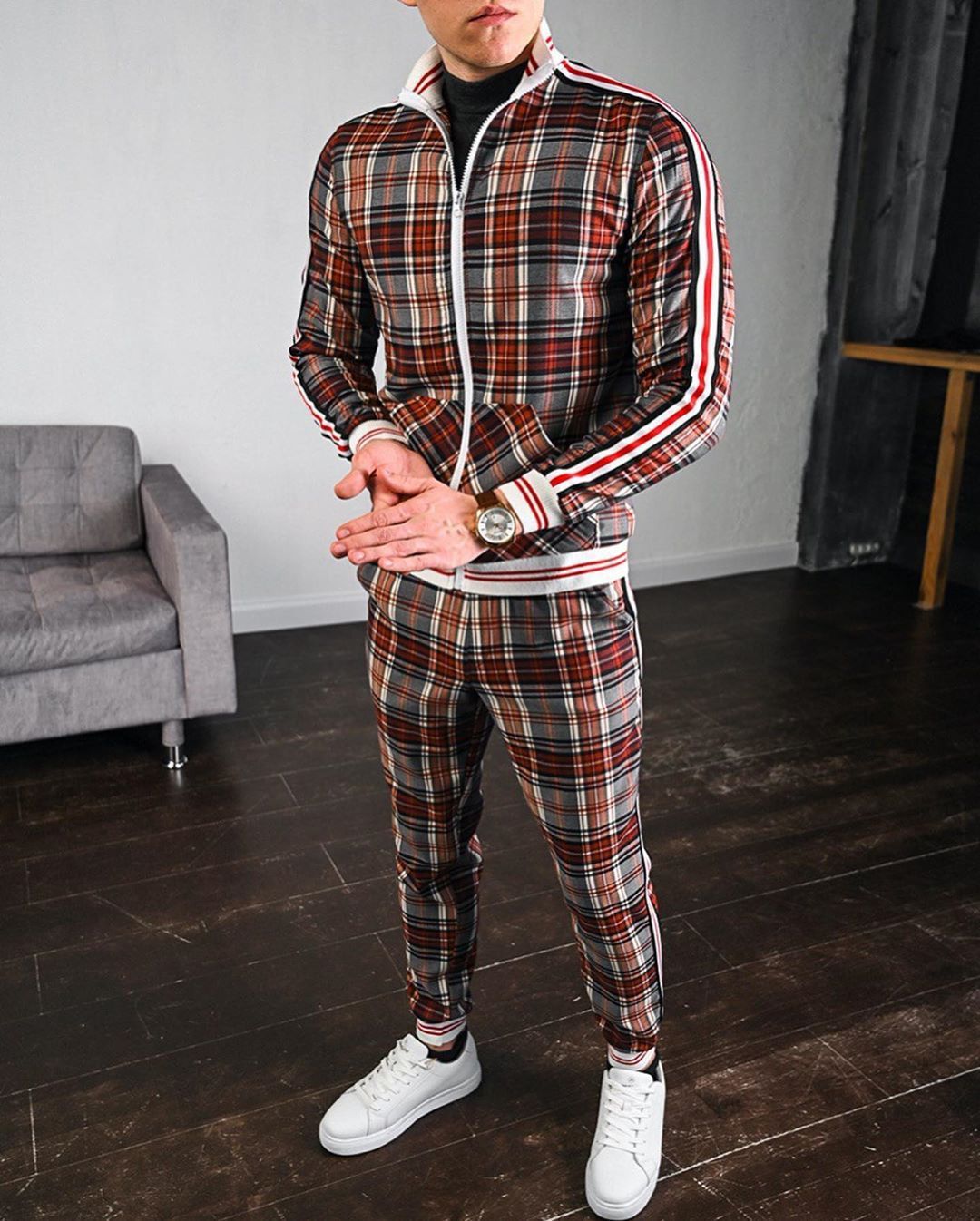 New European And American Fashion Casual Suit Men