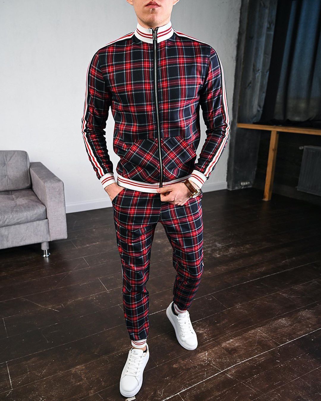 New European And American Fashion Casual Suit Men