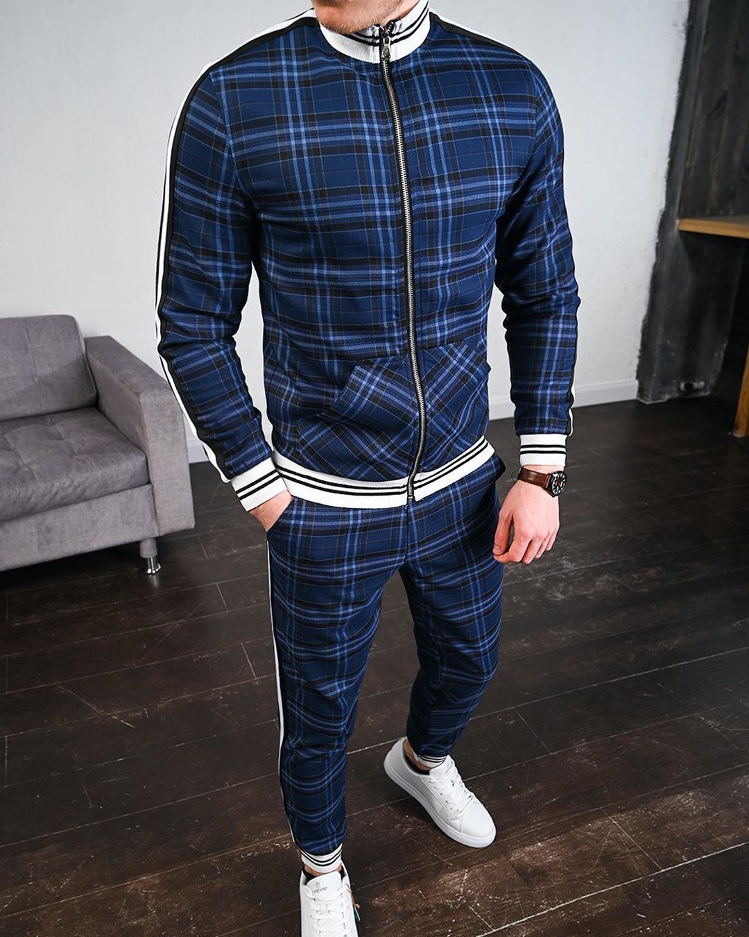 New European And American Fashion Casual Suit Men