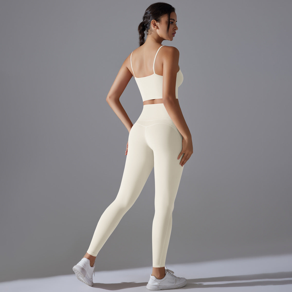 High-intensity Fitness Pilates Running Sports Sling Top Suit