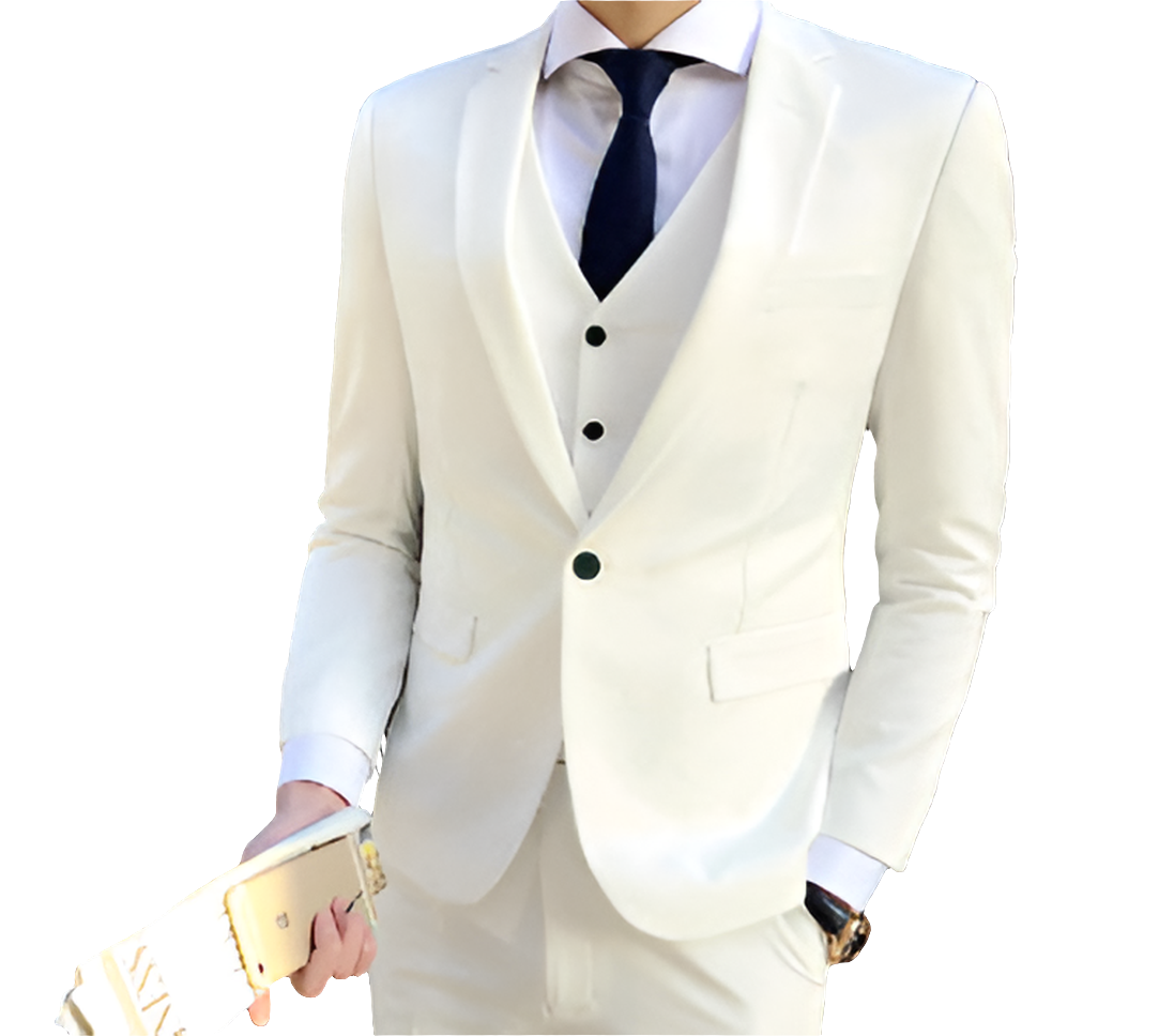 Suit Business Professional Formal Wear Slim Fit Men