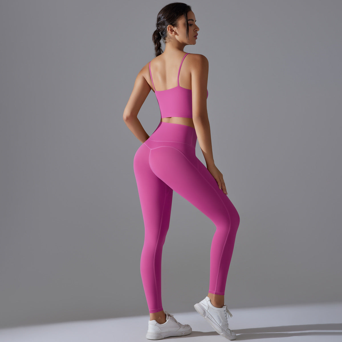 High-intensity Fitness Pilates Running Sports Sling Top Suit