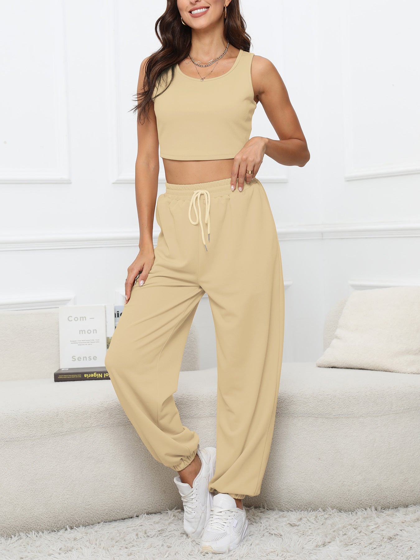 Two-piece Sports And Leisure Suit